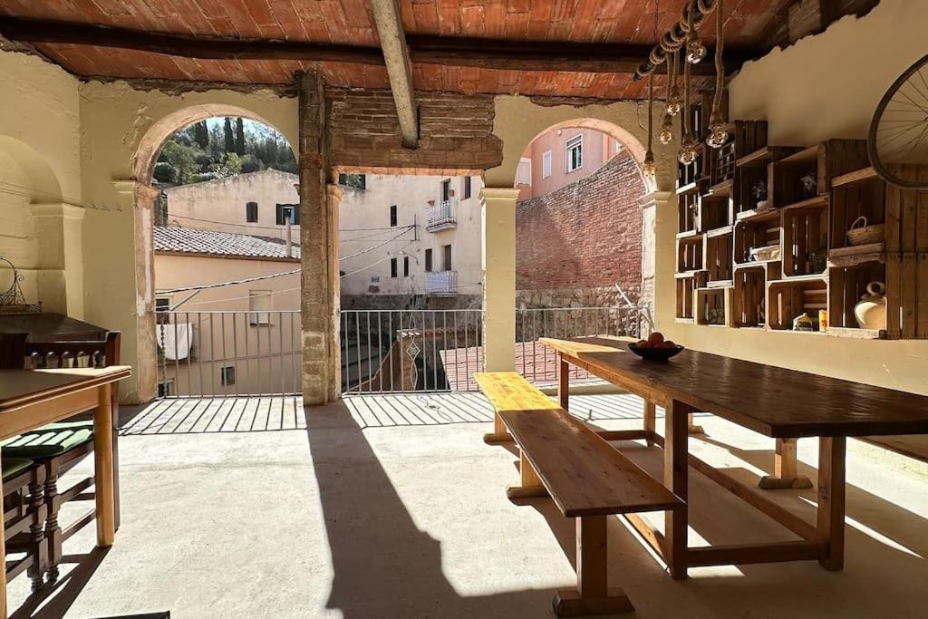 Habitacion L'Elefant En Casa Cami De Les Aiguees Monistrol De Montserrat Eksteriør bilde